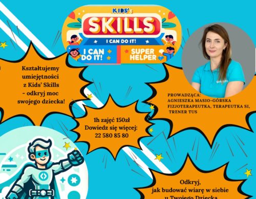 Grafika z zaproszeniem na Kids Skills